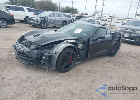 2019 Chevrolet Corvette Stingray z USA, uszkodzony, nr VIN 1G1YA2D77K5115809